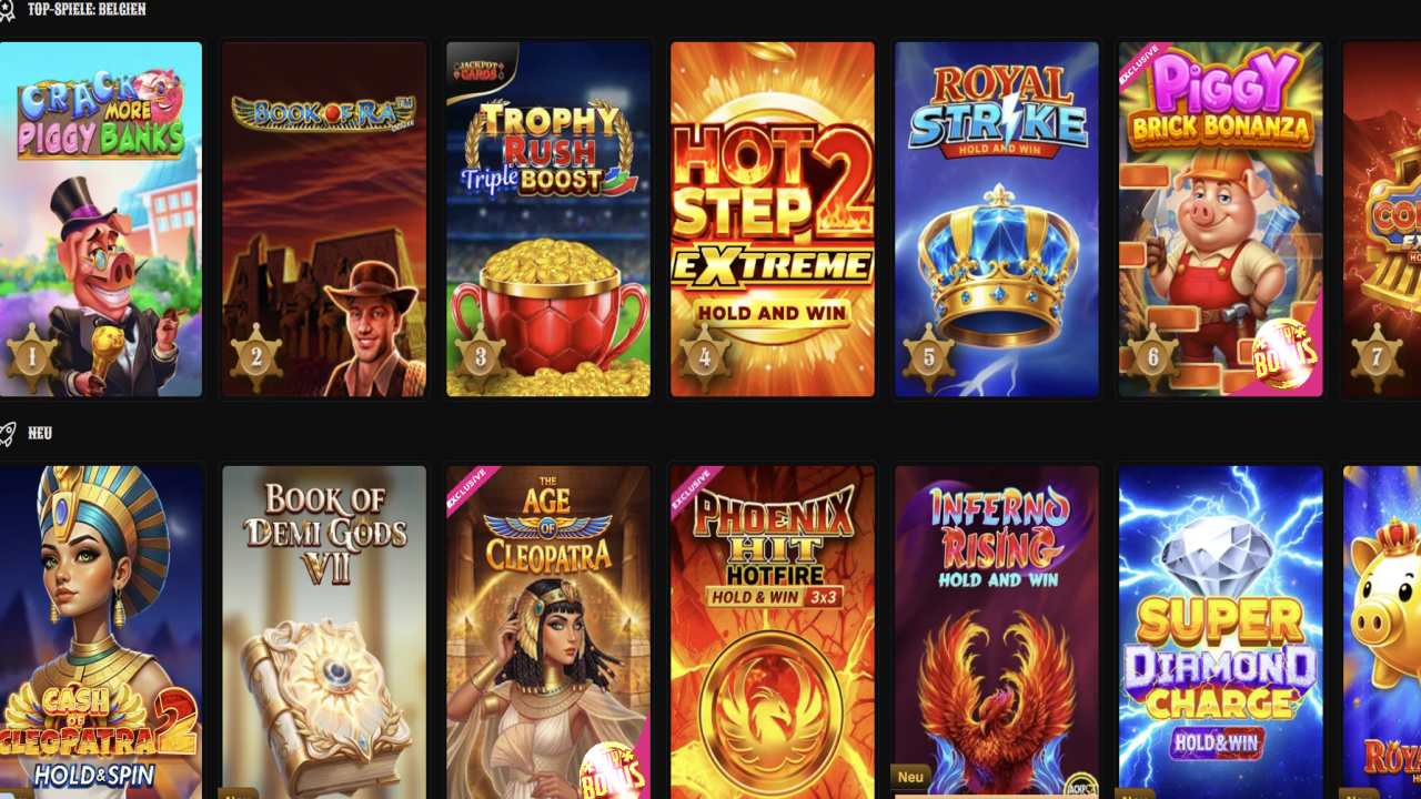 Wildsino Casino games
