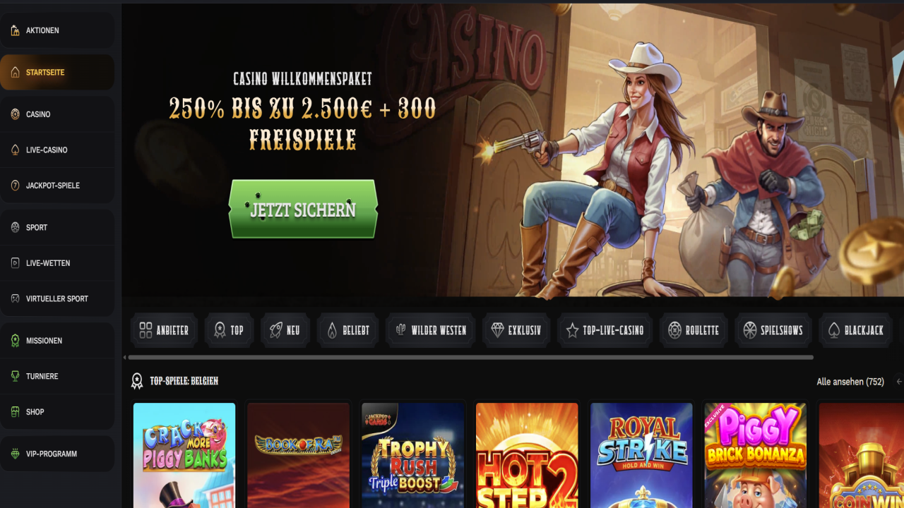 Wildsino casino website